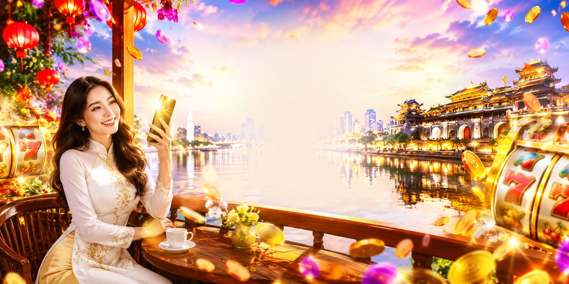 Slot game Việt Nam – cảnh sáng sớm thưởng thức cà phê và chơi game tại Huế trên 20000